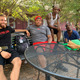 (L-R) Dominique James, Michael Young, Jr., Lenny Pradia and Akeem Fountenot on the campus of Texas Southern University on Wednesday, September 11.